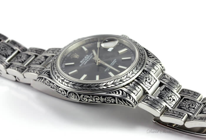 Rolex watch engraving